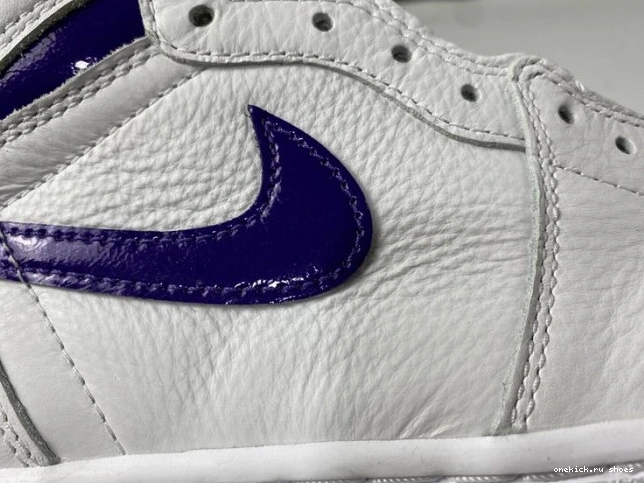 Rep HIGH RETRO CD0461-151 JORDAN AIR COURT 1 PURPLE 0809